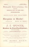 F. E. Spencer - Baker and Confectioner
