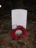 The grave at Key Hill Cemetery of Alfred Smith, aircraftman second class 