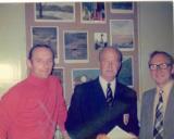 Osler Street School: Mr Jones with former pupils