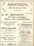 Adverts from St Thomas's Church Magazine