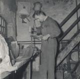 Bernard Allen at work in Freeman and Ward