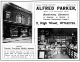 Alfred Parker, Chemist, High Street, Uttoxeter