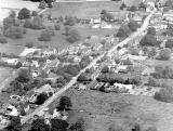 Aerial view of Calton village