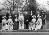 Wedding of William Knight and Annie Shemilt, Milwich,