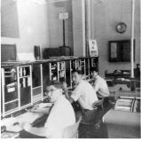 Test room at Castlegate Telephone Exchange, Stafford,