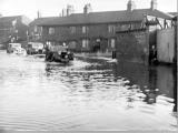 Floods on Station Road, Stafford,