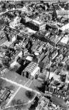 Aerial view of St Mary's Church, Stafford,