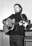 Folk singer Noel Murphy at the Cygnet Folk Club,