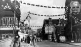 George VI's Coronation Decorations, Bridge Street, Stafford,