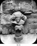 Stone carving from Burton Abbey