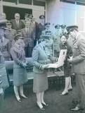 Princess Alice, Duchess of Gloucester visits RAF Stafford