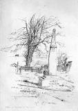 Saxon Cross, St. Edward's churchyard, Leek