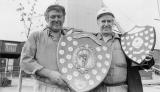Shield winners outside Littleton Colliery
