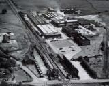 Aerial view of the Blythe Colour Works, Cresswell