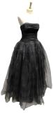 Black Cocktail Dress, 1950s