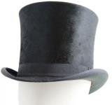 Victorian Beaver felt Top Hat, made in Newcastle-under-Lyme