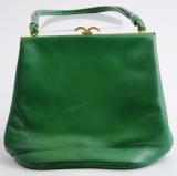 Emerald Green Handbag, c.1960-1980