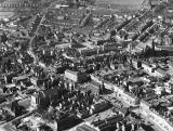 Aerial view of Newcastle-under-Lyme High Street and Ironmarket
