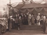 King George V and Queen Mary visit Newcastle-under-Lyme