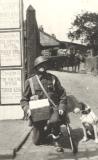 Street Collecting by World War I 'Tommy', Newcastle-under-Lyme