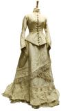 Victorian Ivory Wedding Bodice and Skirt
