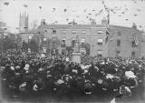 Unveiling of the Queen Victoria Monument, Nelson Place, Newcastle-under-Lyme