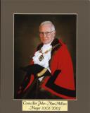 Mayor John MacMillan, Newcastle-under-Lyme