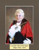 Mayor Freda Myatt, Newcastle-under-Lyme