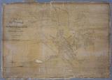 Map plotting the Cholera Victims of 1849, Newcastle-under-Lyme