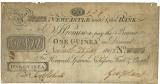 One Guinea Bank Note, Newcastle-under-Lyme