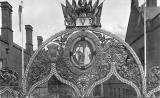 Decorative archway for George V's Coronation, High Street, Burton-on-Trent