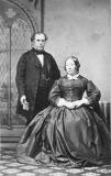 Portrait of Mr and Mrs W.M. Hilliard, Leek 