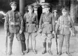 Lance Corporal 'Bill' Coltman VC, pictured  with other members of the 1/6th Battalion, North Staffords