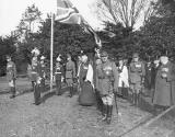 Dedication Ceremony at the Depot of the North Stafford Regiment, Whittington Barracks