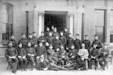 Officers group at Whittington Barracks, nr Lichfield