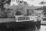 Narrow boat at the Cheddleton Flint Mill, Cheddleton