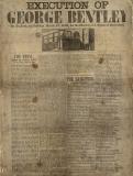 Execution of George Bentley