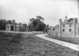 Blithfield Hall and stable block.