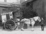 Railway delivery cart, The Close, Lichfield
