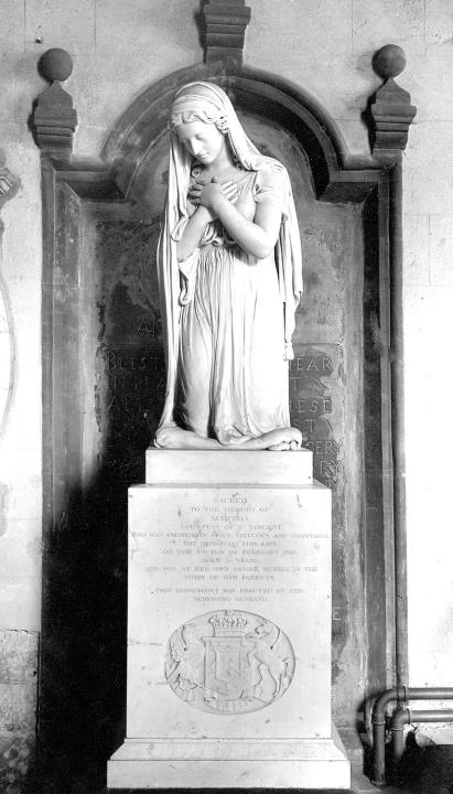 Monument in Caverswall Church