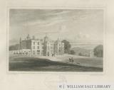 Beaudesert Hall and Park: steel engraving