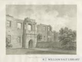 Biddulph Hall (old) : sepia drawing
