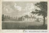Blithfield Hall: engraving