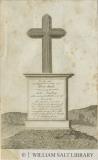 Drayton-in-Hales - 'Audley Cross on Blore Heath': copper-plate engraving