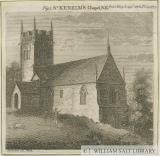 Clent - St. Kenelm's Chapel: engraving