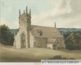 Clent - St. Kenelm's Chapel: water colour painting
