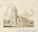 Handsworth Church: sepia drawing