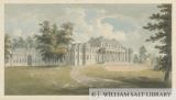 Shugborough Hall: water colour painting