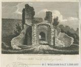 Dudley Castle -  Entrance to the Court: engraving