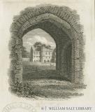 Dudley Castle - The Keep: engraving (vignetted)